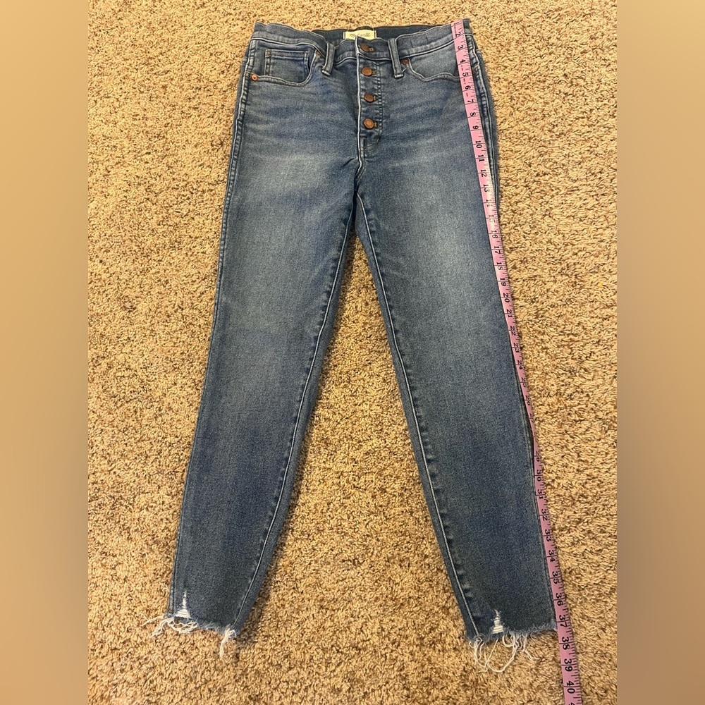 Women's High-Rise Madewell Skinny Jeans size 30
